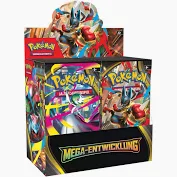 Pokemon 36-er Booster a10Ka., Mega Entwicklung 01, 11594-36, (DE,NEU,OVP)
