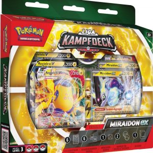 Pokémon Liga Kampfdeck Miraidon-ex, 290-45528, (DEU,NEU,OVP)