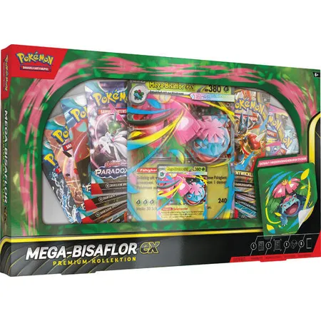 Pokémon Premium-Kollektion, Mega-Bisaflor-ex, 10-10121-103, (DE,NEU,OVP)