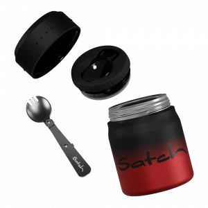 Satch Thermo Lunchbox Black Graffiti 01662-90242-10