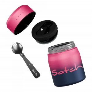 Satch Thermo Lunchbox Pink Graffiti 01662-90243-10