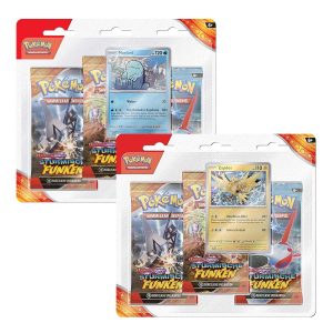Pokemon 3-er Booster a10Ka., Stürmische Funken, 191-45951, (DE,Neu,OVP)