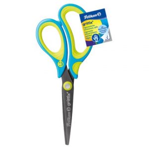 Schere Pelikan Griffix SC1 810272 Rechtshänder spitz blau