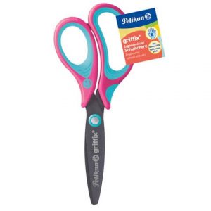 Schere Pelikan Griffix SC1 819022 Rechtshänder rund lovely pink