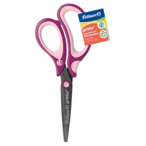 Schere Pelikan Griffix SC1 819039 Rechtshänder spitz berry