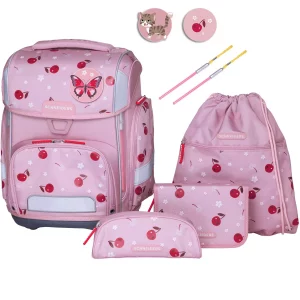 Schneiders Ranzen Ergolite Set 9-tlg. Cherry Pop 78525-052