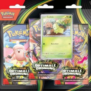 Pokemon 3-er Booster a10Ka., Optimale Ordnung, 10-10375-103, (DE,Neu,OVP)