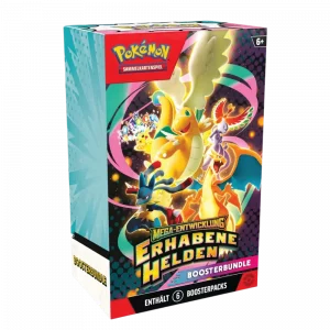 Pokemon Boosterbundle Mega-Entwicklung Erhabene Helden 6er-Boosterpack 10-10311-103 (DE,NEU,OVP)